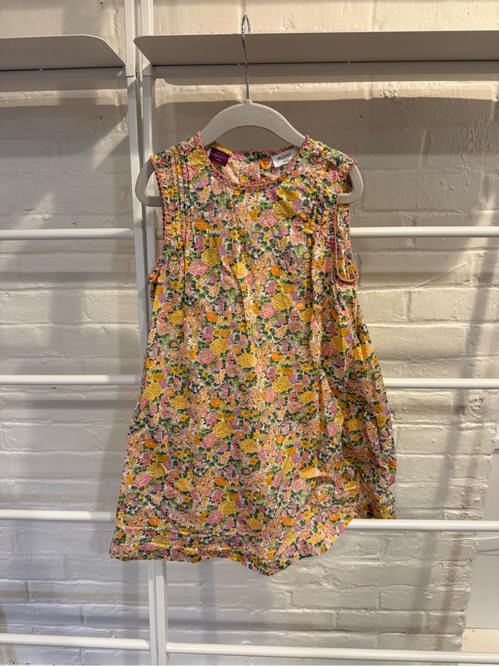 Minnow - liberty print - girls dress - 5/6